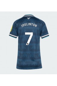 Newcastle United Joelinton #7 Jalkapallovaatteet Naisten Vieraspaita 2026-27 Lyhythihainen